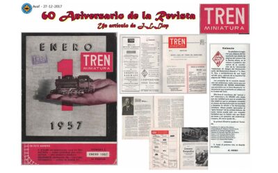 60 ANIVERSARIO DE LA REVISTA – TREN MINIATURA