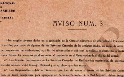 80 aniversario de la creación de la RED NACIONAL DE FERROCARRILES