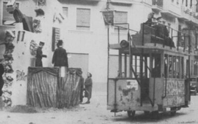 EL TRANVÍA POR LA CALLE SUECA