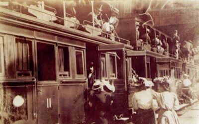 LOS COCHES DE FERROCARRIL CON IMPERIAL EN VALENCIA 2P