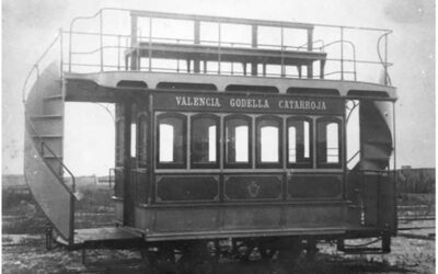 LOS COCHES DE FERROCARRIL CON IMPERIAL EN VALENCIA 1P