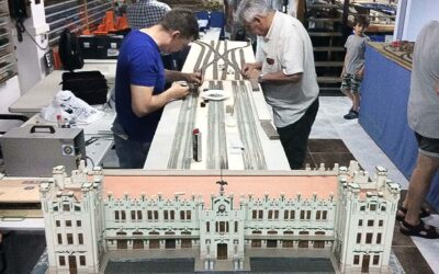 La maqueta en eventos públicos