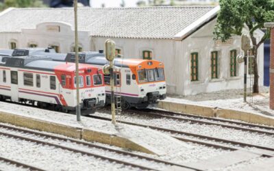 EXPOSICIÓN DE MÓDULOS FERROVIARIOS EN ARENA CENTRO COMERCIAL 2023