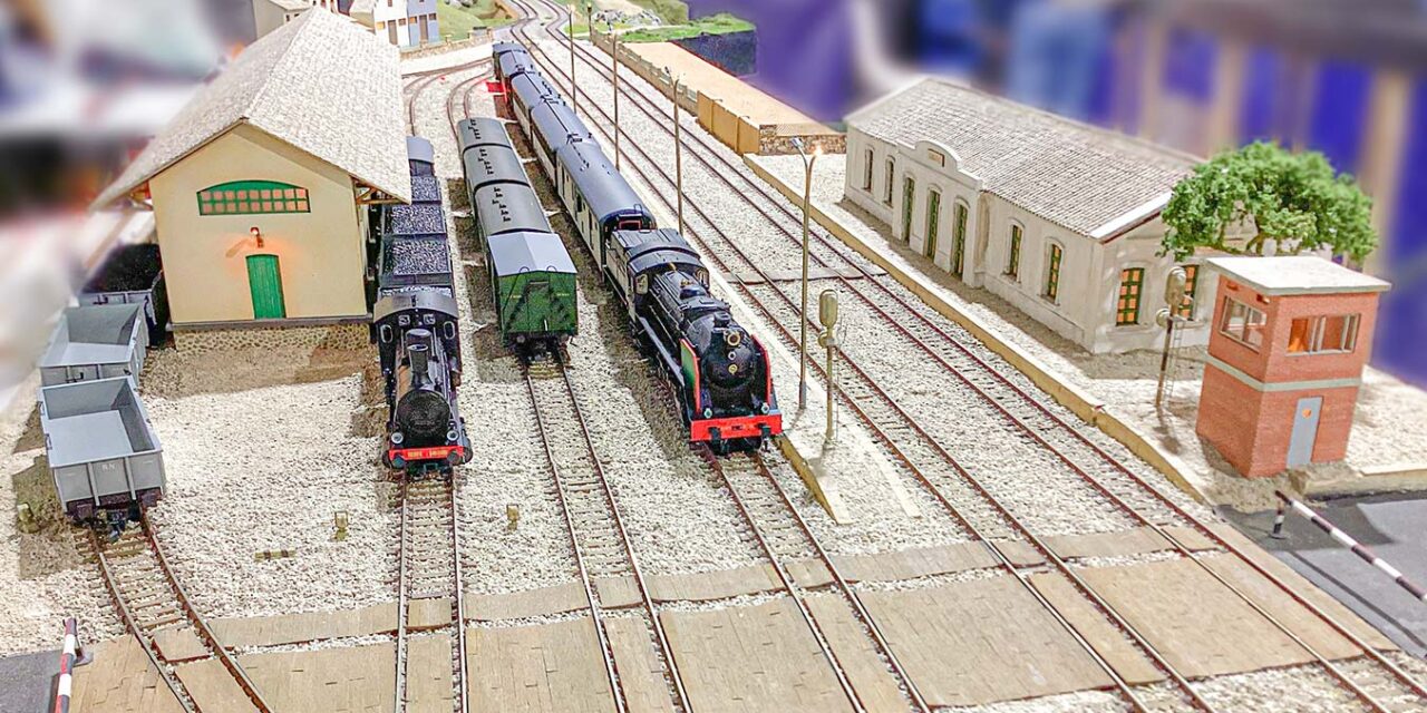 EXPOSICIÓN DE MÓDULOS FERROVIARIOS EN FALLA MOLINELL ALBORAYA 2025