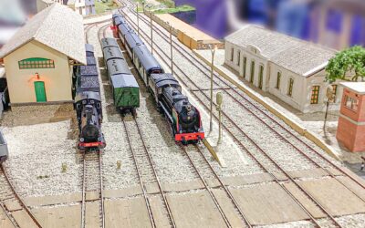 EXPOSICIÓN DE MÓDULOS FERROVIARIOS EN FALLA MOLINELL ALBORAYA 2025