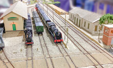 EXPOSICIÓN DE MÓDULOS FERROVIARIOS EN FALLA MOLINELL ALBORAYA 2025